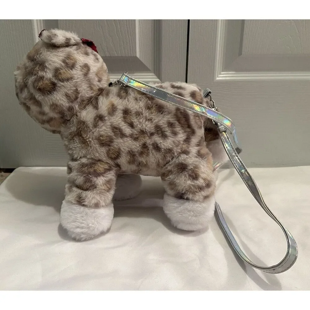 Wonder Nation Spotted Cat Leopard Cub Plush Bag